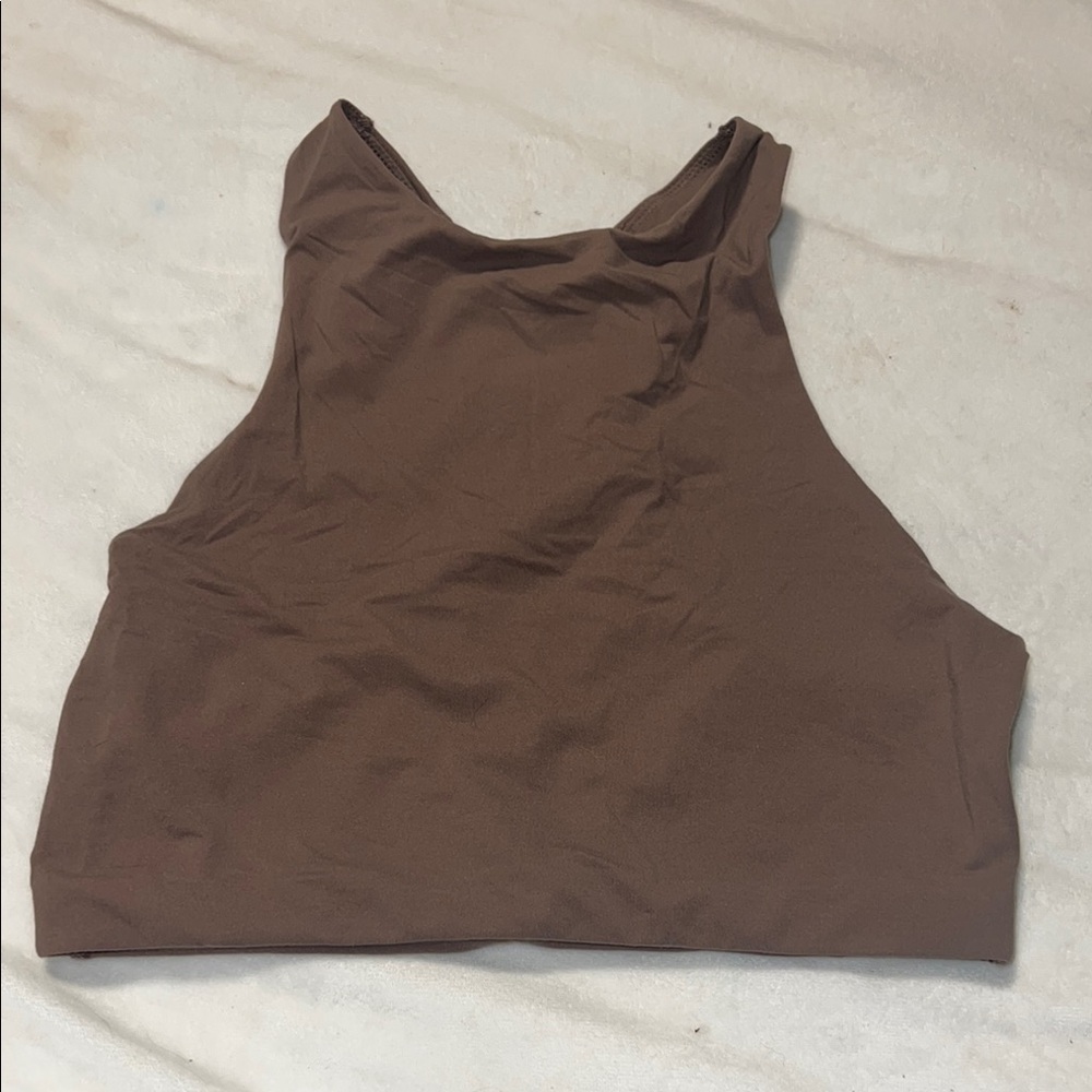 Skims Fits Everybody Cropped Halter Top